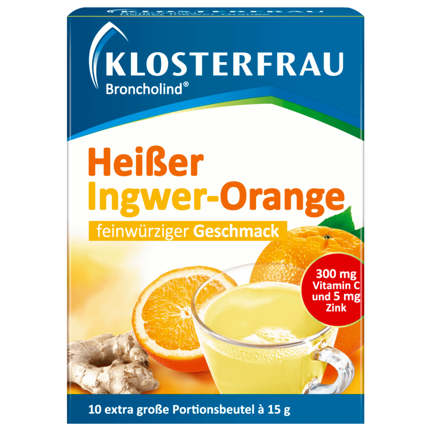 Klosterfrau Broncholind Heißer Ingwer-Orange 150g